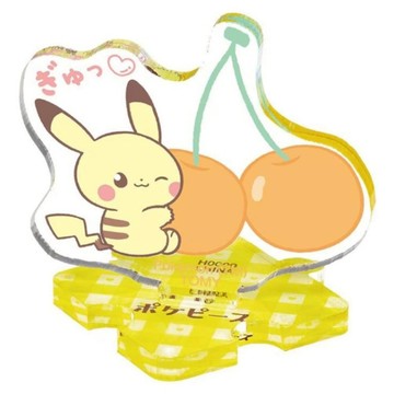 TAKARA TOMY Pokemon 寶可夢 繽紛水果系列 Pokepeace 壓克力立牌 PC95474  1個