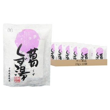 盛花園 日本不二食品 原味葛粉  23g  10袋