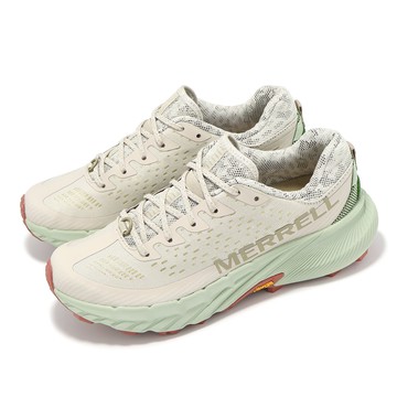 [ACS] Merrell 越野跑鞋 Agility Peak 5 女鞋 灰 綠 緩衝 抓地 黃金大底 戶外鞋 ML068264