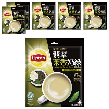 Lipton 立頓 絕品醇 翡翠茉香奶綠量販包  19g  15包  6袋