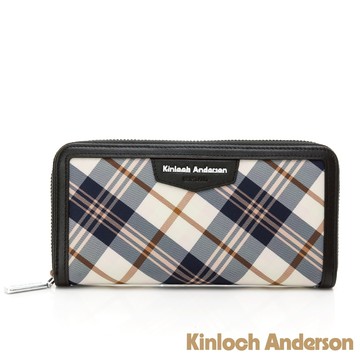 【金安德森】Marian 拉鍊長夾-經典黑