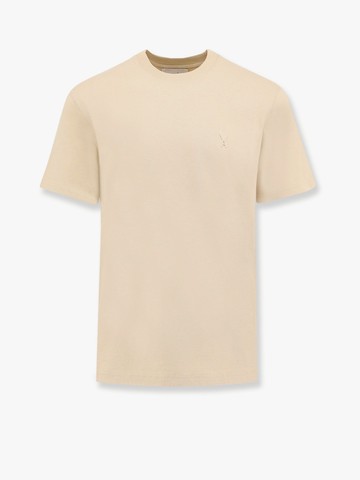 Biologic cotton t-shirt with embossed ami de coeur detail - AMI PARIS - gender_Man