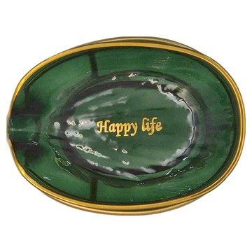 E.dot 輕奢瀝水肥皂架 肥皂盤  透綠色  1個