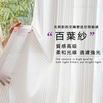 紗簾 窗簾 窗紗 門簾 豎百葉白色窗簾 加厚新款透光紗簾 簡約防曬掛簾 客廳掛鉤窗紗 臥室陽臺窗紗 遮擋簾 拉簾 遮擋簾