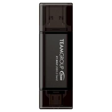 TEAMGROUP 十銓 USB 3.2 Gen2 TYPE-C 雙介面勁速固態行動碟 X1 MAX  256GB  1個
