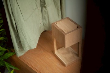 M.W.實木融燭燈-橡木