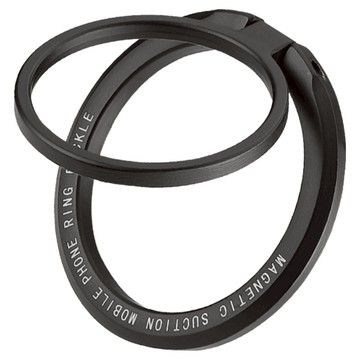 RONEVER 強磁手機指環支架  1個  黑色