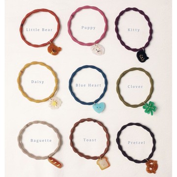 麵包系列 小動物系列 幸運草系列 掛飾 髮圈