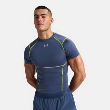 【UNDER ARMOUR】UA 男 HG Elite 緊身短袖T-Shirt_6015382-044