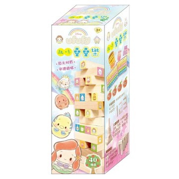 迪士尼 Ufufy 趣味疊疊樂 原木積木 激發兒童創造力與想像力  1組
