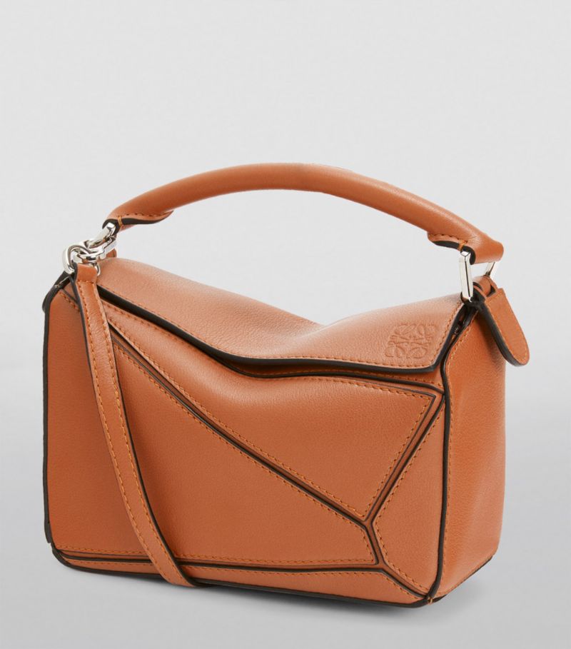 Loewe Mini Leather Puzzle Top-Handle Bag