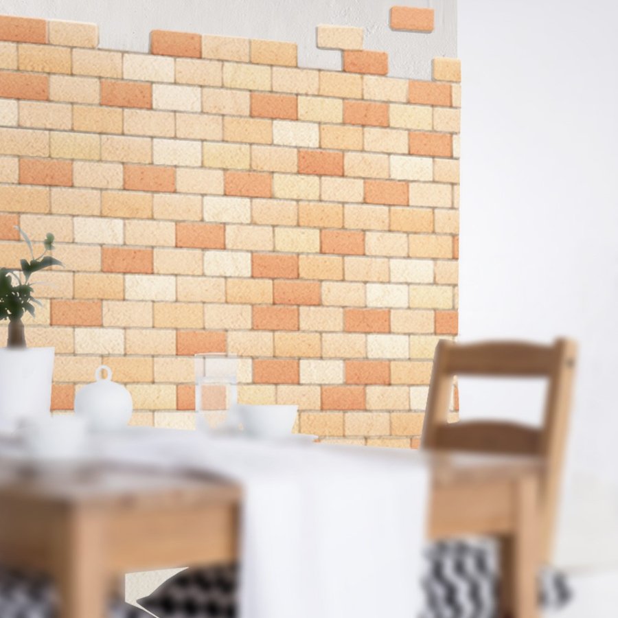 かるかるブリック 100枚セット ベランダ マット 床 壁材 左官 施工用品 レンガタイル 壁タイル 部屋 Diy 塗装 軽量 シート 立体 壁用 庭 壁 貼る シール 通販 Lineポイント最大0 5 Get Lineショッピング