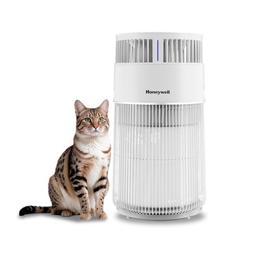 美國Honeywell 貓咪UVC殺菌抗敏空氣清淨機 HPA360WTW (適用8-17坪｜喵淨機)【能源效率第2級】▼送前置靜電棉濾網10入