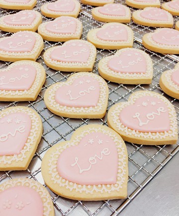 婚禮小物-愛心-糖霜餅乾-10片/組
