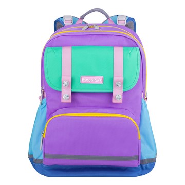 MoonRock - SP200 淺紫色成長型護脊書包-LED磁吸式胸扣 2022版 建議身高120-160cm-21L