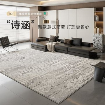 地毯客廳意式極簡2025新款防水臥室免洗可擦輕奢高級家用沙發地墊