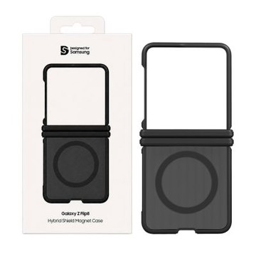 Samsung 三星 原廠 Galaxy Z Flip8 雙重防護磁吸保護殼 - 黑 (GP-FPF776)