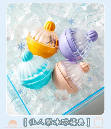 FB5753 【仙人掌冰球模具】4個組