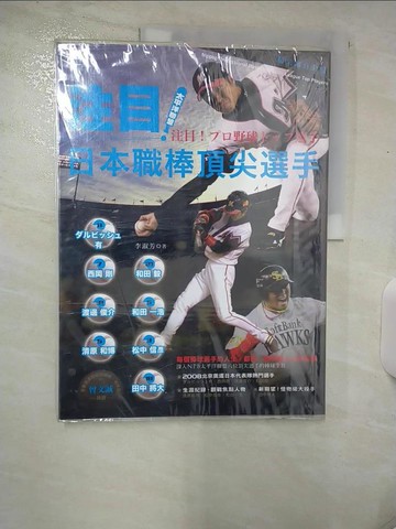 【書寶二手書T4／傳記_E86】注目!日本職棒頂尖選手_李淑芳