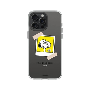iPhone 15 Pro Max Clear 透明 - 史努比 Snoopy - 拍立得-來！笑一個