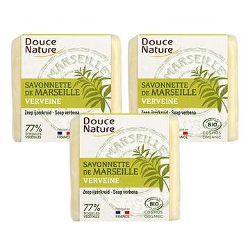 Douce Nature 馬鞭草馬賽皂100公克 3入