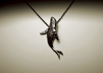 座頭鯨銀項鍊