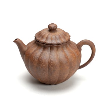 老岩泥陶然忘機壺（小）焱焱_內松花