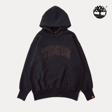 【限店販售】Timberland 東京設計系列藍色厚磅連帽上衣|A2NS4A5O
