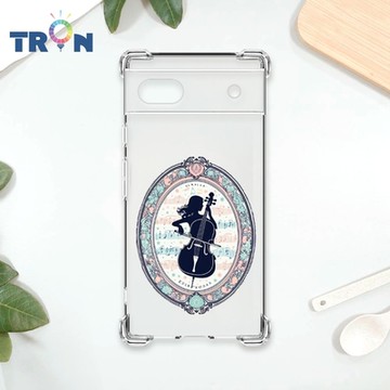 TRON GOOGLE Pixel 6A 公主剪影風格透明殼 四角防摔 軟殼 手機殼