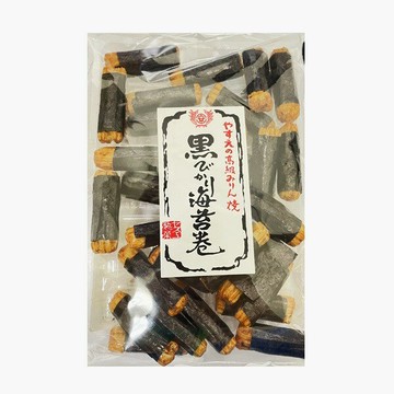 【江戶物語】YASUESEIKA 安江製菓 黑海苔卷 海苔米菓 55g 醬油米果 米果 仙貝 下酒  零嘴 日本原裝進口