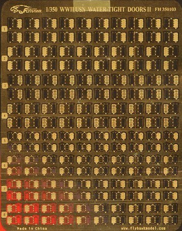 【JZHOBBY】鷹翔 FH350103 1/350 二戰美國海軍水密門II
