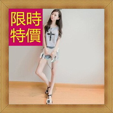 T恤 短袖露肚裝-性感流行純棉質女短版上衣55a48【獨家進口】【米蘭精品】