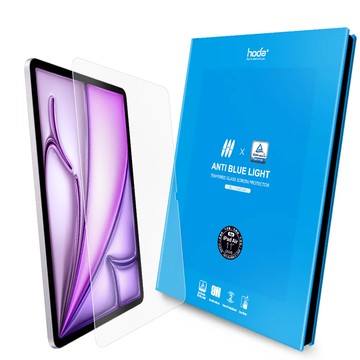 hoda【iPad Air 11吋 M2/M3】抗藍光玻璃保護貼 德國萊因TÜV RPF20認證