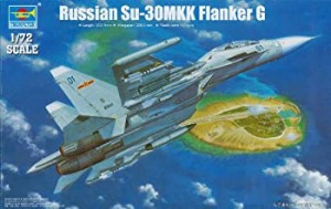 トランペッター 72 Su-30MKK フランカー G プラモデル(中古品)