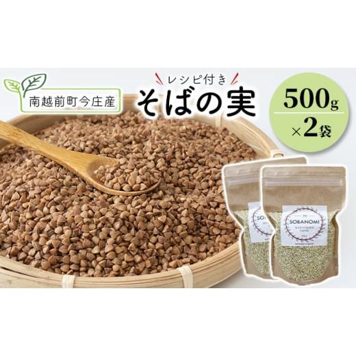 ふるさと納税 福井県 南越前町 そばの実　南越前町今庄産　レシピ付き[No.5892-0321]