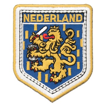 A-ONE 匯旺 荷蘭Netherlands 阿姆斯特丹 地標造型刺繡 No.110 7.5 X 6 CM  彩色  1個