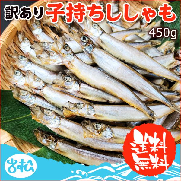 訳あり子持ちししゃも 450g 送料無料