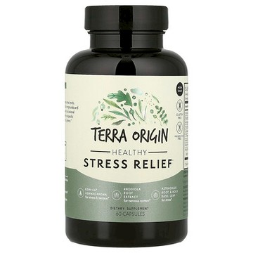 Terra Origin, 健康壓力緩解配方，60 粒膠囊