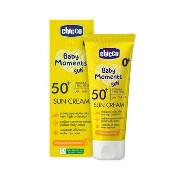 【Chicco】寶貝嬰兒輕潤防曬乳霜75ml(0M+) 媽媽好婦幼用品連鎖