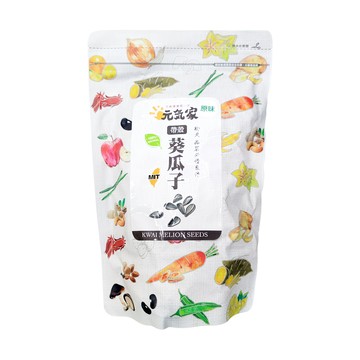 元氣家 帶殼葵瓜子 特大 低溫烘焙  200g  1包