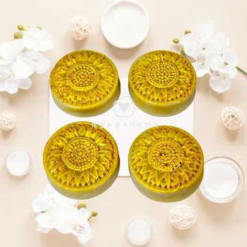 樸實無華🌱中藥材金銀花抗敏皂-天然護膚-溫和抗敏-深層潔淨-冷製皂 手工皂