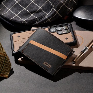 短夾_時尚黑【可加購雷雕刻字】