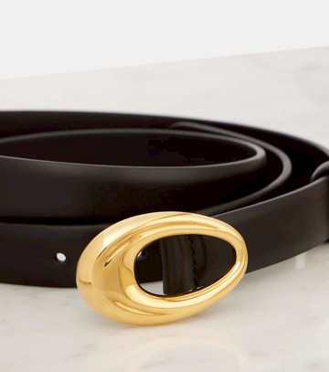 Khaite Olivia leather belt
