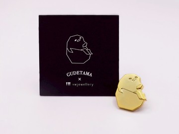 蛋黃哥 幾何設計別針