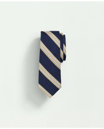 Brooks Brothers Boys Rep Tie | Navy | Size Regular