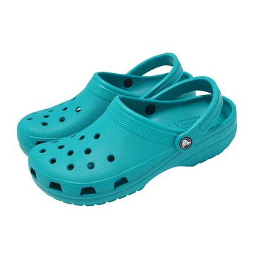 Crocs 洞洞鞋 Classic 男鞋 女鞋 經典克駱格 藍綠 涼鞋 休閒鞋 卡駱馳 100013AY