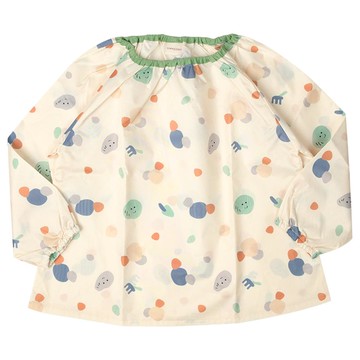 akachan honpo - 防髒衣-防潑水加工 小石子-象牙白色