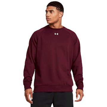 【UNDER ARMOUR】UA 男 Rival Fleece 長袖大學T_1379755-609