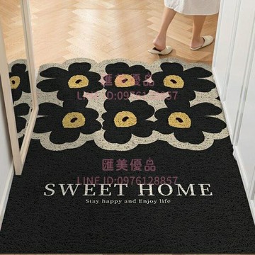 地毯入戶門地墊家用絲圈耐臟門墊玄關進門蹭土耐磨去污乾淨腳墊子【聚寶屋】