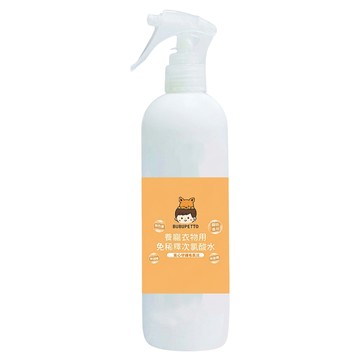 BuBuPETTO 毛孩衣物用免稀釋次氯酸水  350ml  1瓶